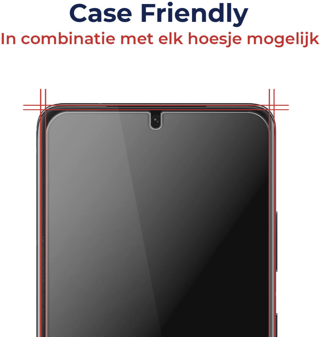 Rosso Samsung Galaxy S23 Privacy Glass met Installatietray afbeelding 4