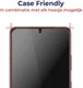 Rosso Samsung Galaxy S23 Privacy Glass met Installatietray afbeelding 4