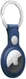 Rosso Element Apple AirTag Sleutelhanger Kunstleer Hoesje Blauw afbeelding 3