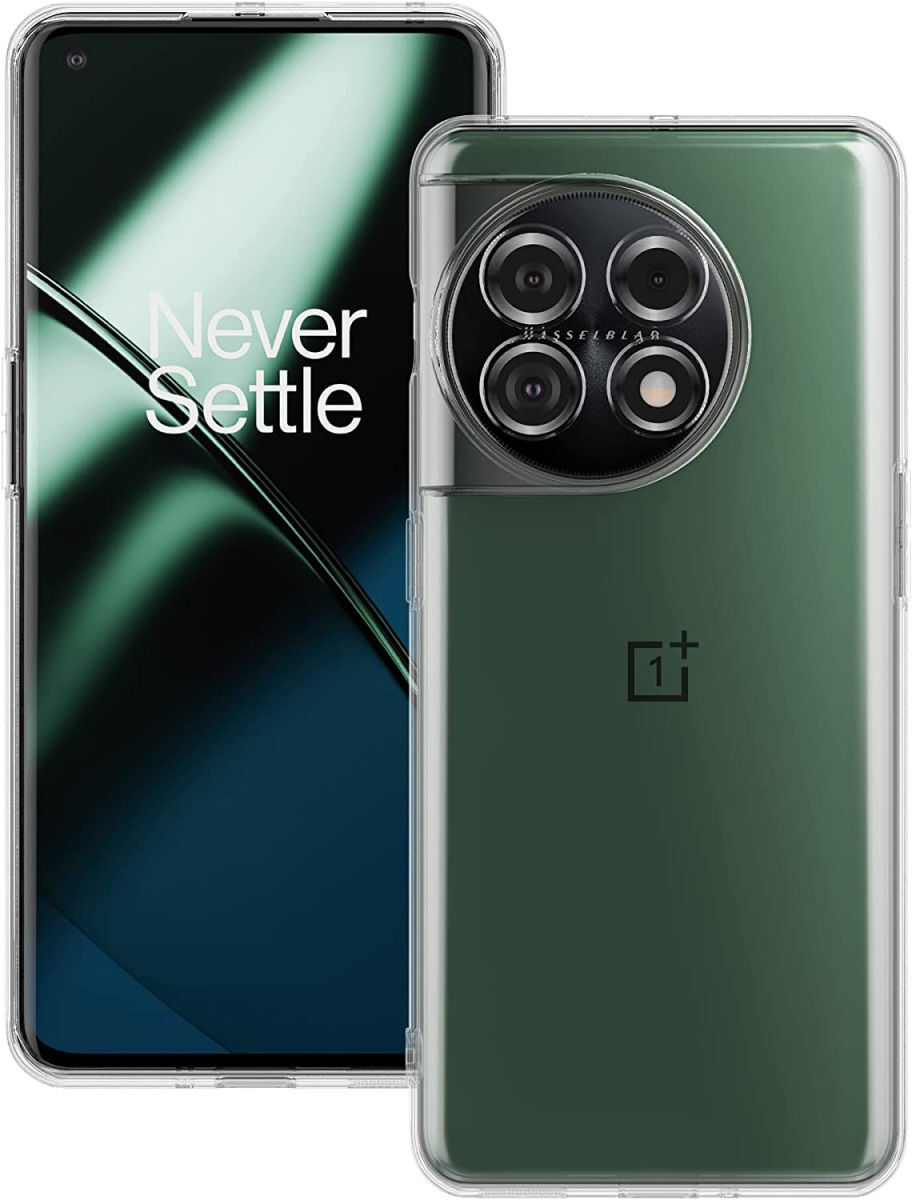 OnePlus 11 Hoesje Dun TPU Back Cover Transparant afbeelding 2