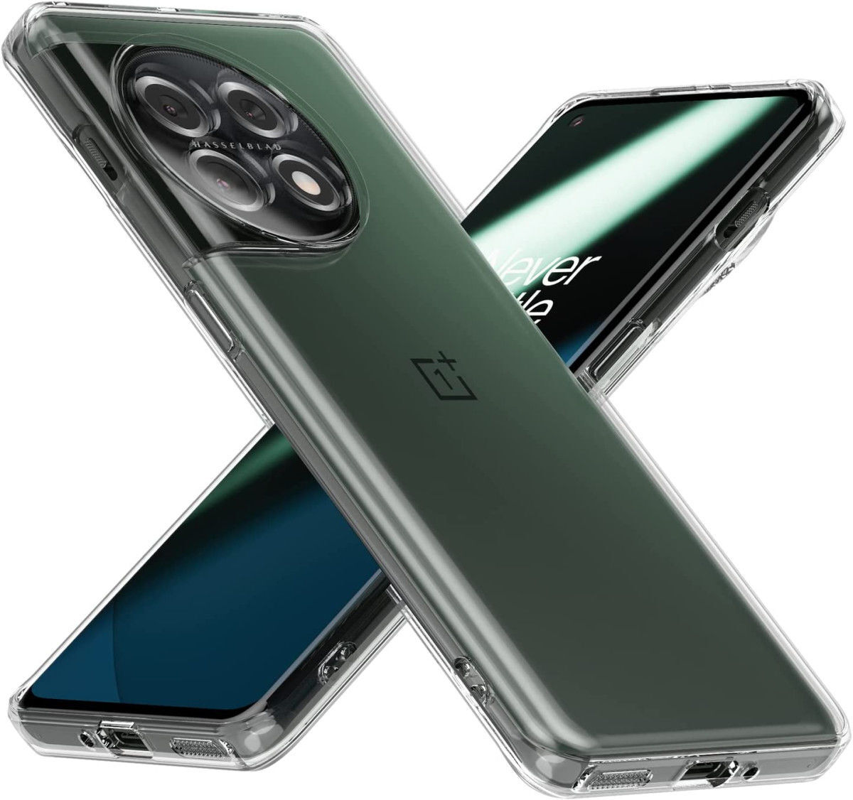 OnePlus 11 Hoesje Dun TPU Back Cover Transparant afbeelding 4