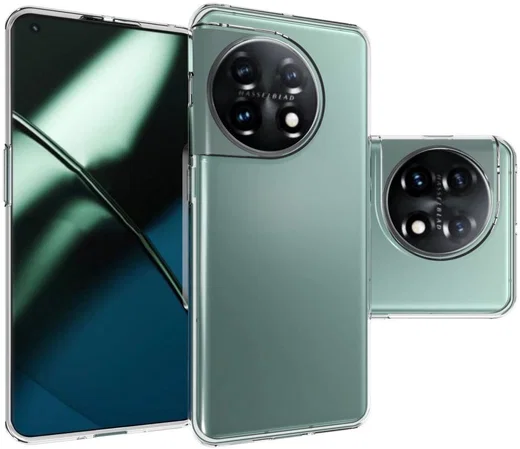OnePlus 11 Hoesje Dun TPU Back Cover Transparant afbeelding 9