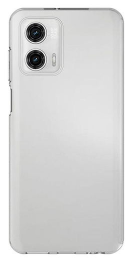 Motorola Moto E13 Hoesje Dun TPU Back Cover Transparant afbeelding 2