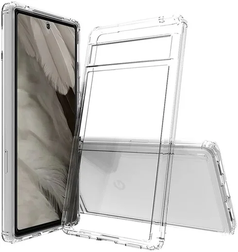 Google Pixel 7a Hoesje Dun TPU Back Cover Transparant afbeelding 2