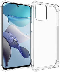 Motorola Moto G53 Hoesje Schokbestendig en Dun TPU Transparant afbeelding