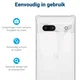 Google Pixel 7a Hoesje Schokbestendig en Dun TPU Transparant afbeelding 6