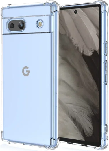 Google Pixel 7a Hoesje Schokbestendig en Dun TPU Transparant afbeelding 14