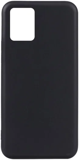 Motorola Moto E13 Hoesje Dun TPU Matte Back Cover Zwart afbeelding 3