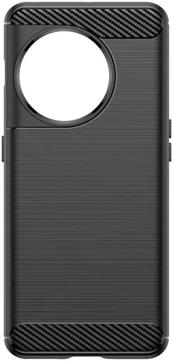 OnePlus 11 Hoesje Geborsteld TPU Flexibele Back Cover Zwart afbeelding 9