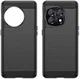 OnePlus 11 Hoesje Geborsteld TPU Flexibele Back Cover Zwart afbeelding 10