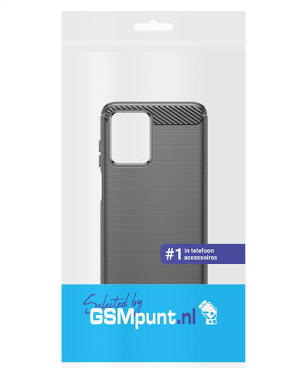 Motorola Moto G53 Hoesje Geborsteld TPU Flexibele Back Cover Zwart afbeelding 10