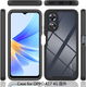 Oppo A17 Hoesje Full Protect 360° Cover Hybride Zwart afbeelding 5
