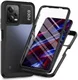 Xiaomi Redmi Note 12 5G / Poco X5 Hoesje Full Protect 360° Cover Zwart afbeelding 1