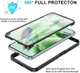 Xiaomi Redmi Note 12 5G / Poco X5 Hoesje Full Protect 360° Cover Zwart afbeelding 8