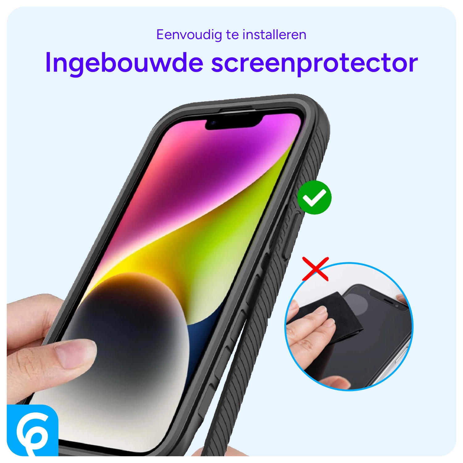 Xiaomi Redmi Note 12 Pro 5G / Poco X5 Pro Hoesje Full Protect 360° Zwart afbeelding 7