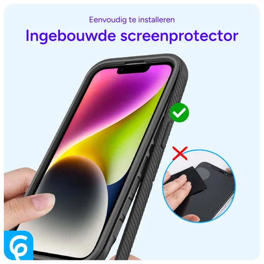 Xiaomi Redmi Note 12 Pro 5G / Poco X5 Pro Hoesje Full Protect 360° Zwart afbeelding 7