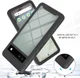 Google Pixel 7a Hoesje Full Protect 360° Cover Hybride Zwart afbeelding 2