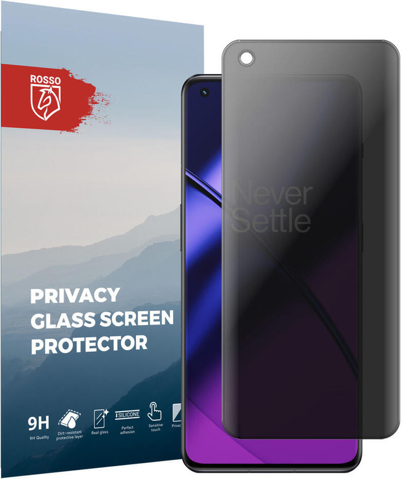 Rosso OnePlus 11 9H Tempered Glass Screen Protector Privacy afbeelding 1