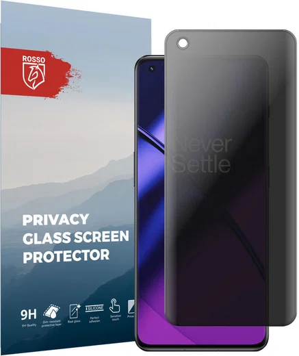 Rosso OnePlus 11 9H Tempered Glass Screen Protector Privacy afbeelding 1