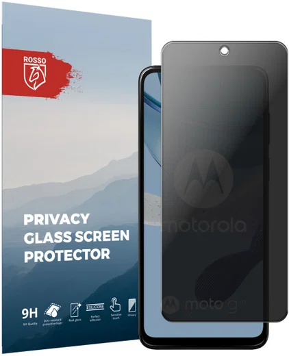 Rosso Motorola Moto G53 9H Tempered Glass Screen Protector Privacy afbeelding 1