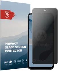 Rosso Motorola Moto G53 9H Tempered Glass Screen Protector Privacy afbeelding