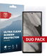 Rosso Google Pixel 7a Screen Protector Ultra Clear Duo Pack afbeelding 1