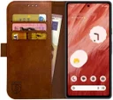 Rosso Element Google Pixel 7a Hoesje Book Cover Wallet Bruin