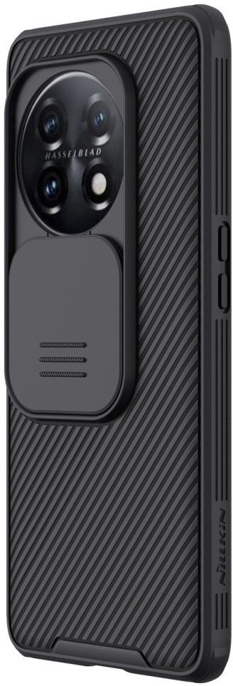 Nillkin CamShield OnePlus 11 Hoesje met Camera Slider Back Cover Zwart afbeelding 13