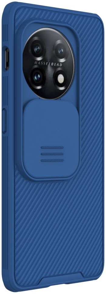 Nillkin CamShield OnePlus 11 Hoesje met Camera Slider Back Cover Blauw afbeelding 2