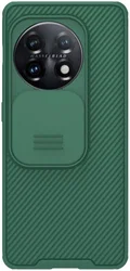 Nillkin CamShield OnePlus 11 Hoesje met Camera Slider Back Cover Groen afbeelding