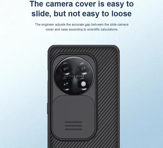 Nillkin CamShield OnePlus 11 Hoesje met Camera Slider Back Cover Groen afbeelding 6