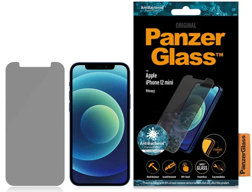PanzerGlass Apple iPhone 12 Mini Screen Protector Antibacterieel Glas afbeelding 1