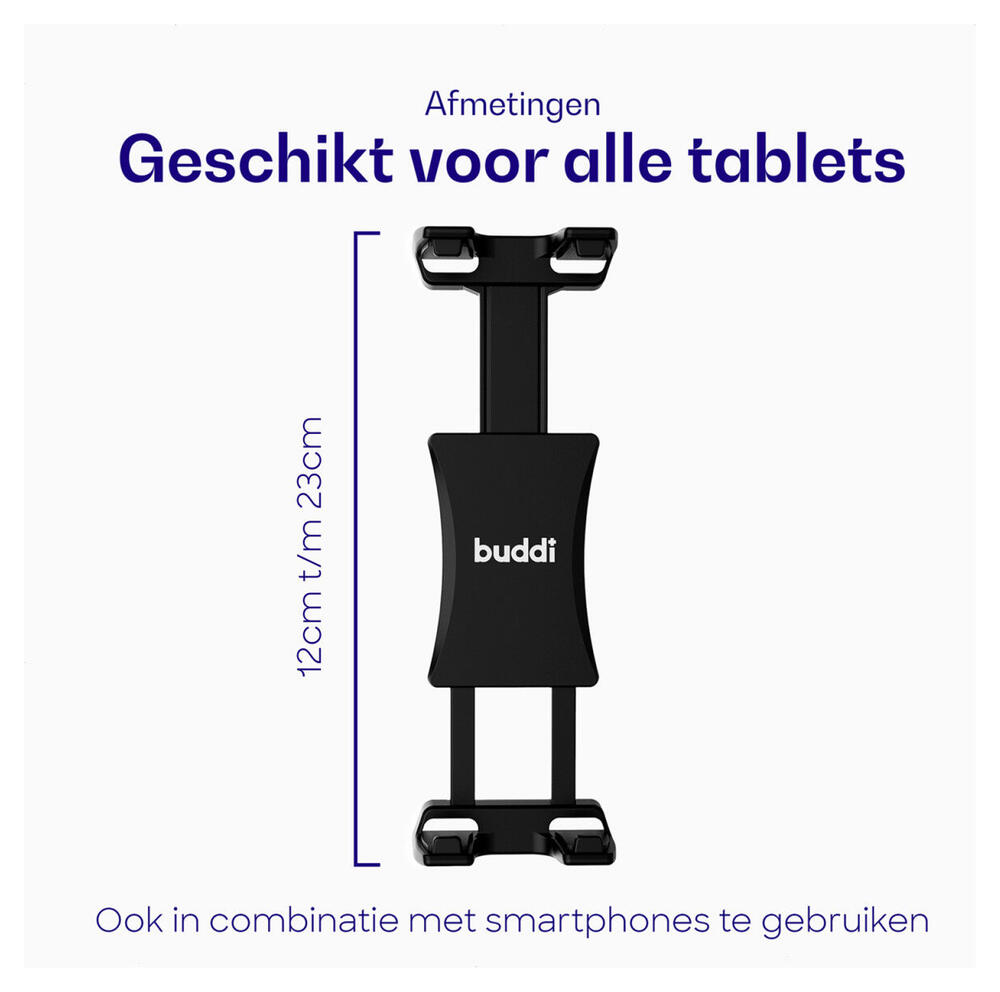 Buddi TabWay Houder voor Tablet / iPad Auto Hoofdsteun afbeelding 3