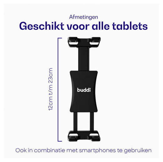 Buddi TabWay Houder voor Tablet / iPad Auto Hoofdsteun afbeelding 3