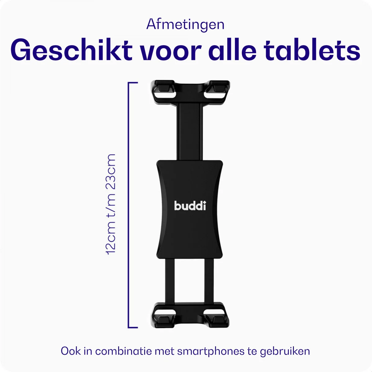 Buddi TabWay Houder voor Tablet / iPad Auto CD-Speler met Sleuf Houder afbeelding 3