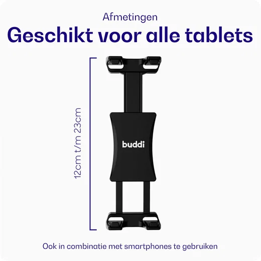 Buddi TabWay Houder voor Tablet / iPad Auto CD-Speler met Sleuf Houder afbeelding 3