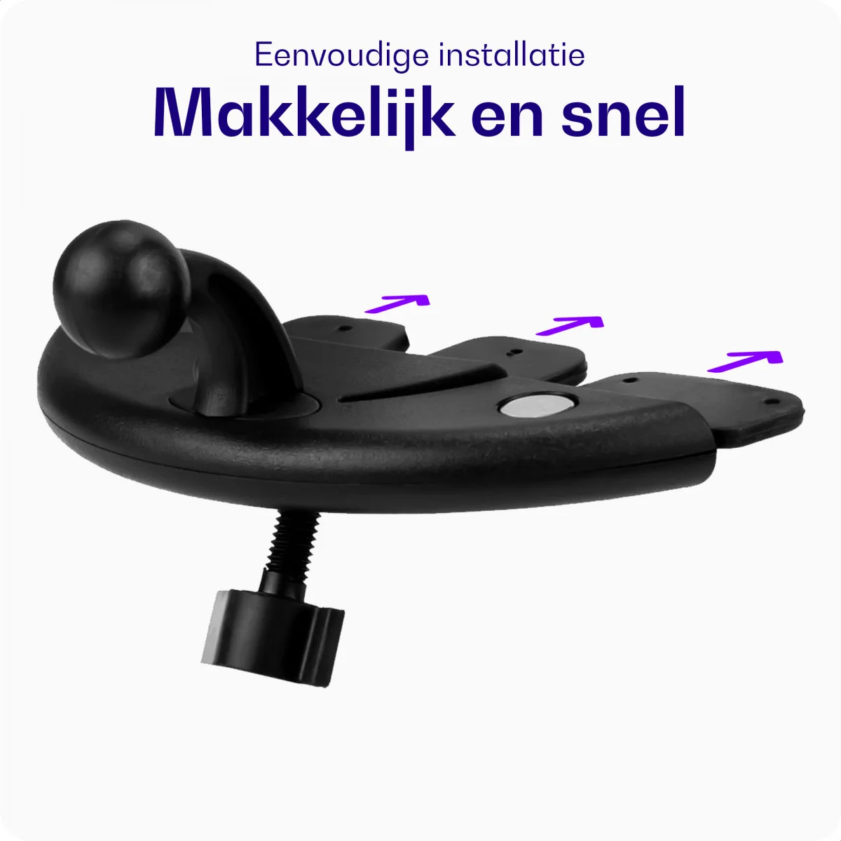 Buddi TabWay Houder voor Tablet / iPad Auto CD-Speler met Sleuf Houder afbeelding 2