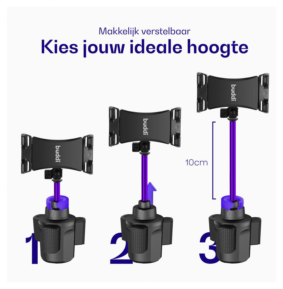 Buddi TabWay Houder voor Tablet / iPad Auto Bekerhouder afbeelding 6