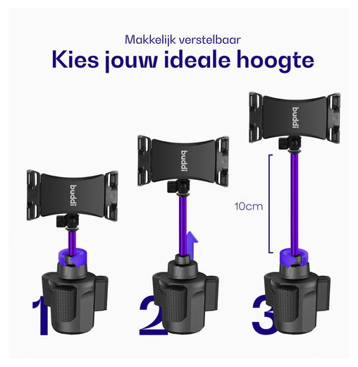 Buddi TabWay Houder voor Tablet / iPad Auto Bekerhouder afbeelding 6