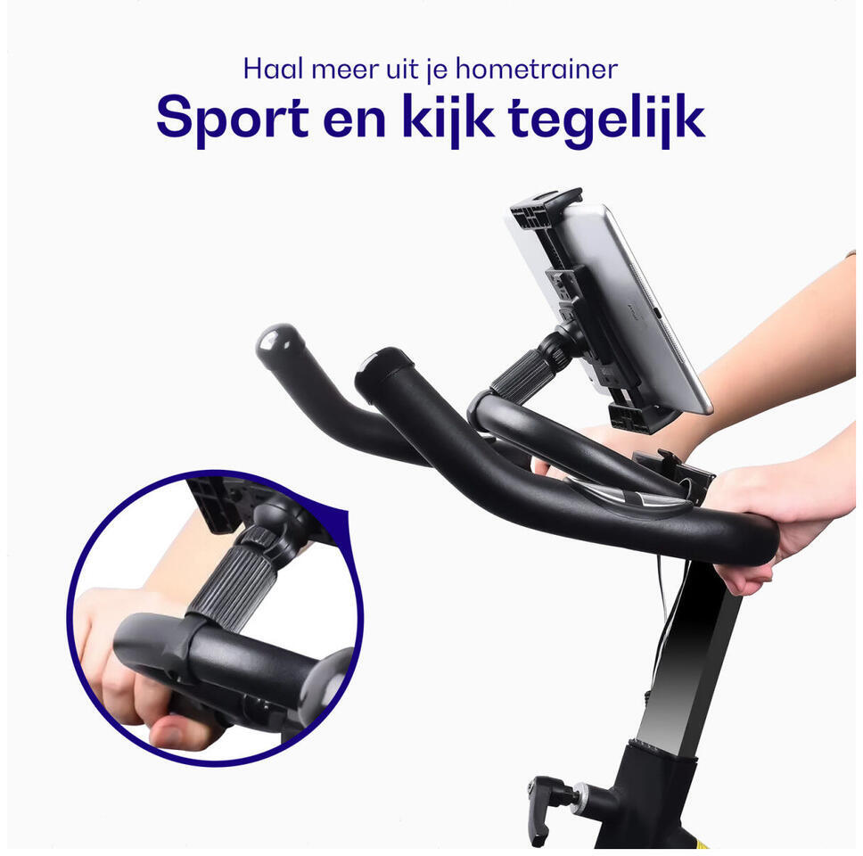 Buddi Tab Houder voor Tablet / Smartphone Hometrainer/Crosstrainer/Fiets afbeelding 2