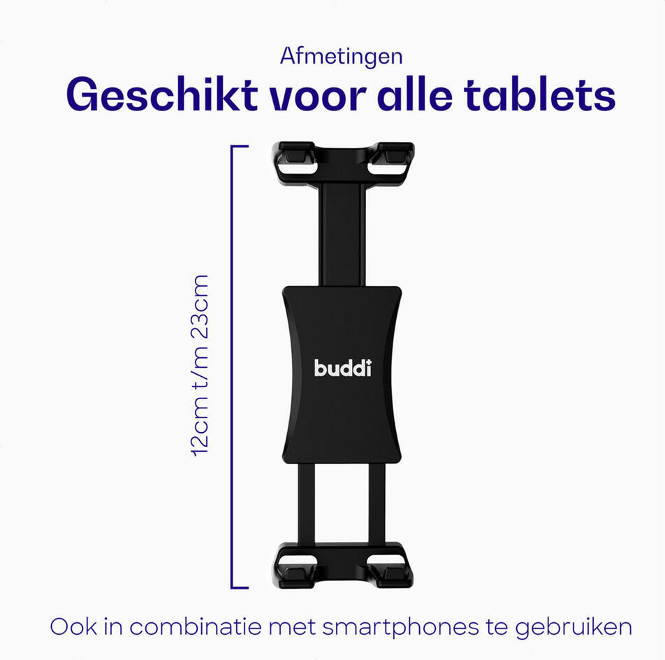 Buddi Tab Houder voor Tablet / Smartphone Hometrainer/Crosstrainer/Fiets afbeelding 10