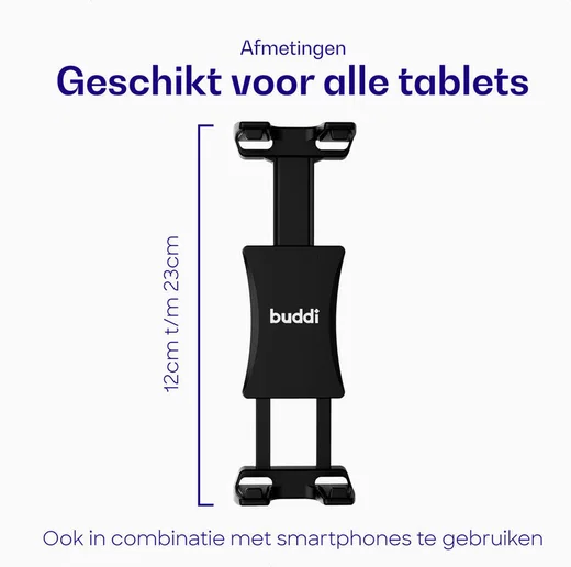 Buddi Tab Houder voor Tablet / Smartphone Hometrainer/Crosstrainer/Fiets afbeelding 10