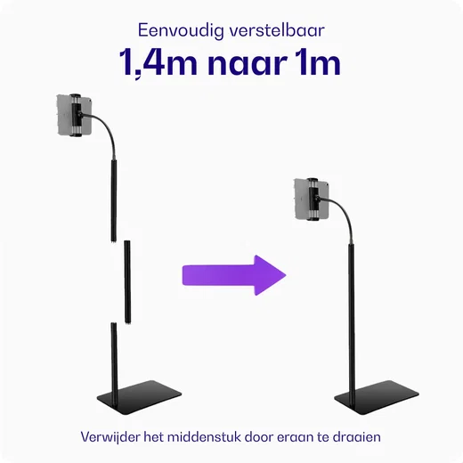 Buddi Tab Houder voor Tablet / iPad / Smartphone Statief Lessenaar