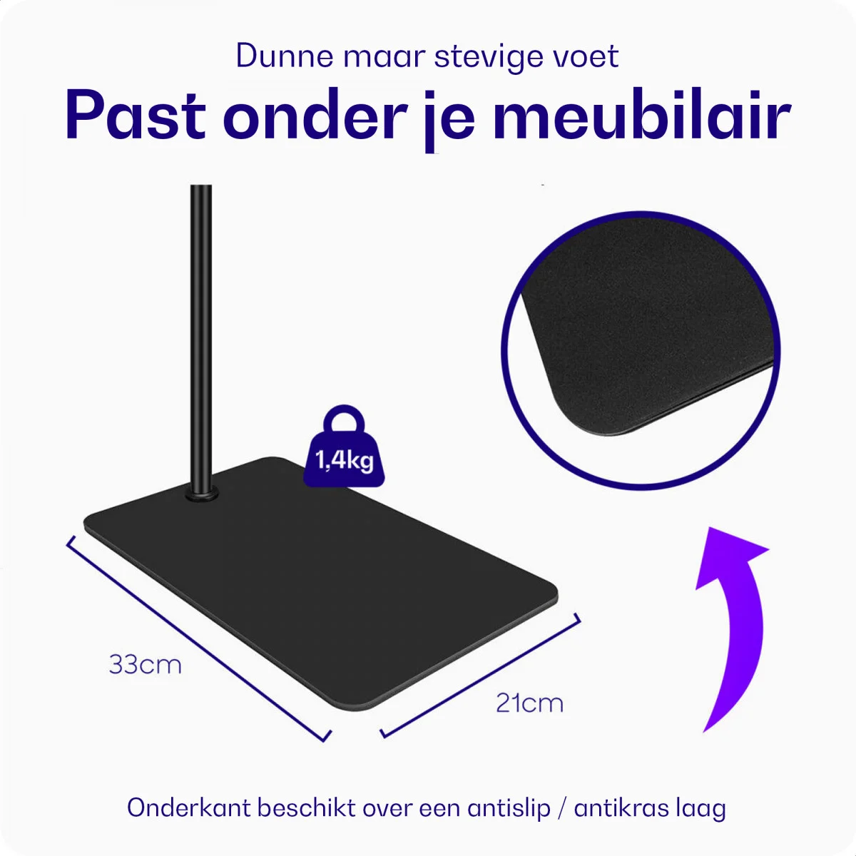 Buddi Tab Houder voor Tablet / iPad / Smartphone Statief Lessenaar afbeelding 8