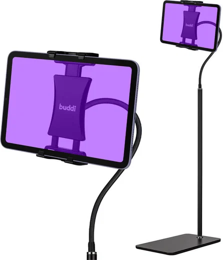 Buddi Tab Houder voor Tablet / iPad / Smartphone Statief Lessenaar afbeelding 1