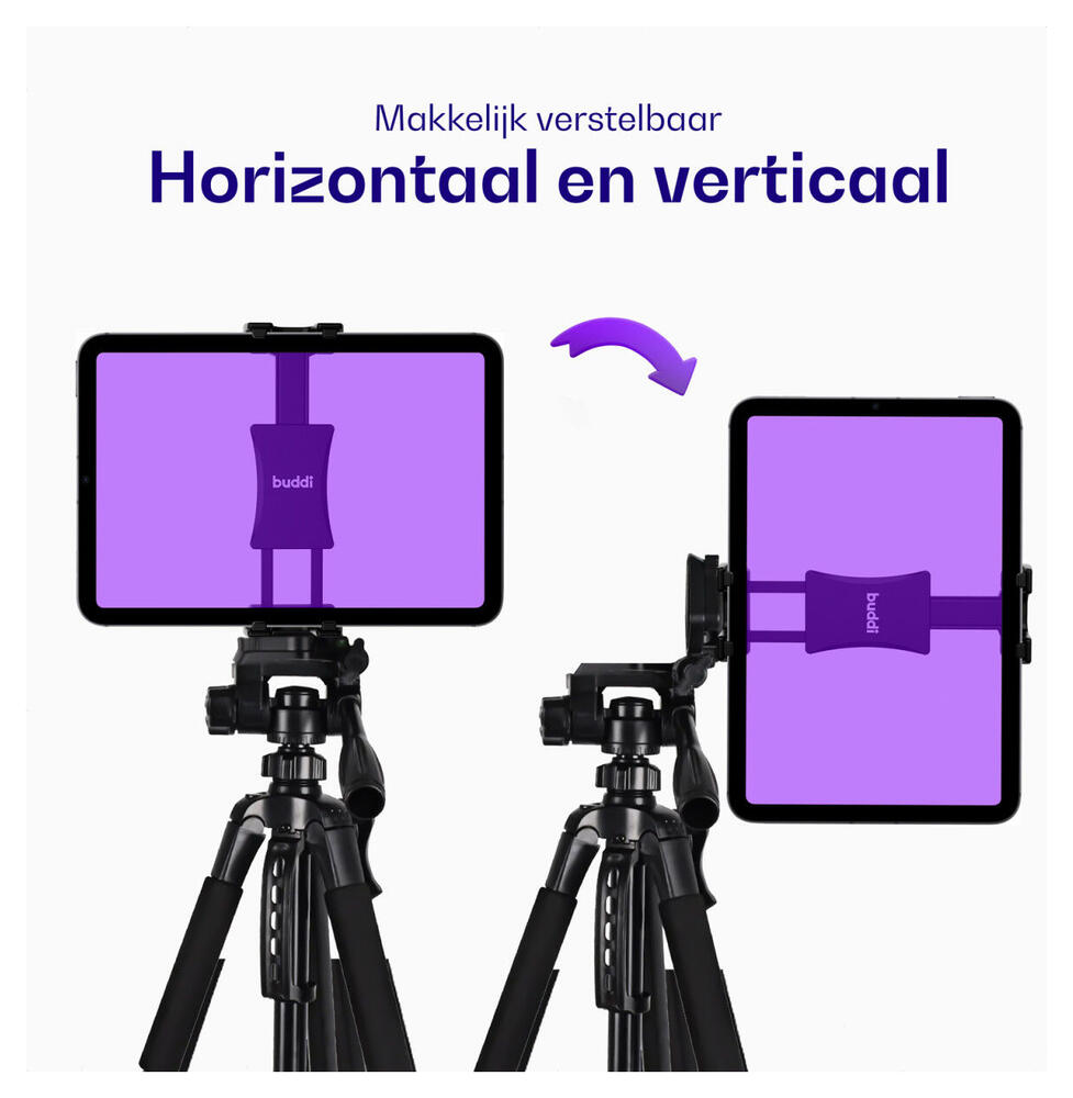 Buddi Tab Houder voor Tablet / iPad Tripod Statief Lessenaar afbeelding 8