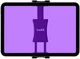 Buddi Tab Houder voor Tablet / iPad Zwanenhals Flexibel Bureau/Tafel afbeelding 12