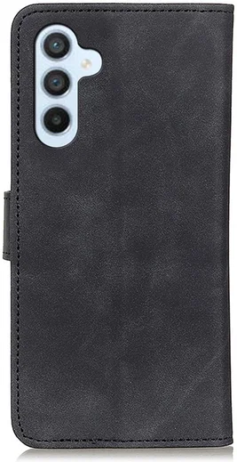 KHAZNEH Samsung Galaxy A34 Hoesje Retro Wallet Book Case Zwart afbeelding 8