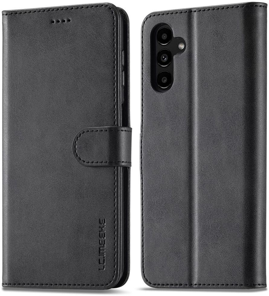 LC.IMEEKE Samsung Galaxy A54 Hoesje Portemonnee Book Case Zwart afbeelding 2
