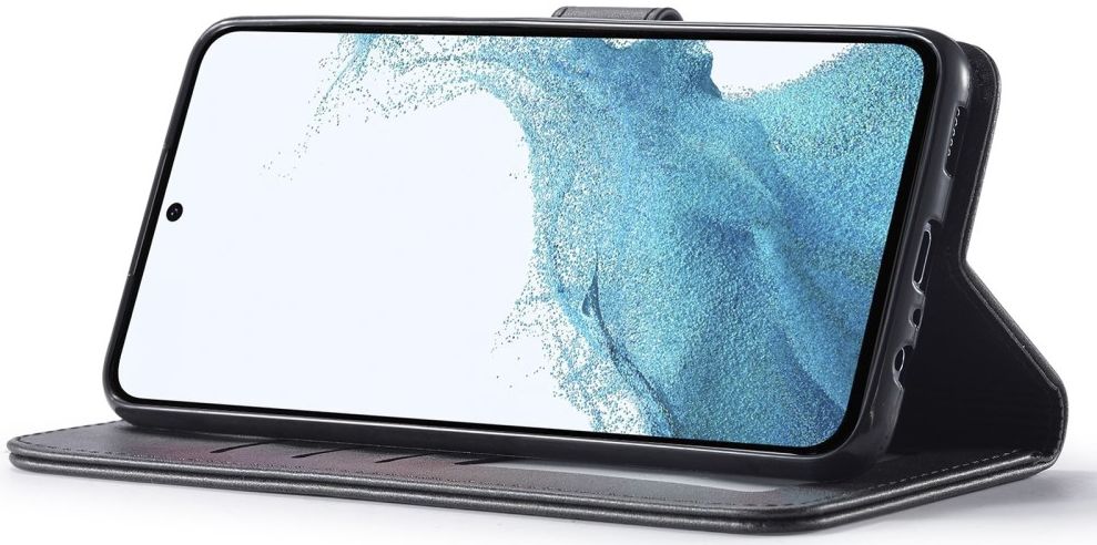 LC.IMEEKE Samsung Galaxy A54 Hoesje Portemonnee Book Case Zwart afbeelding 8